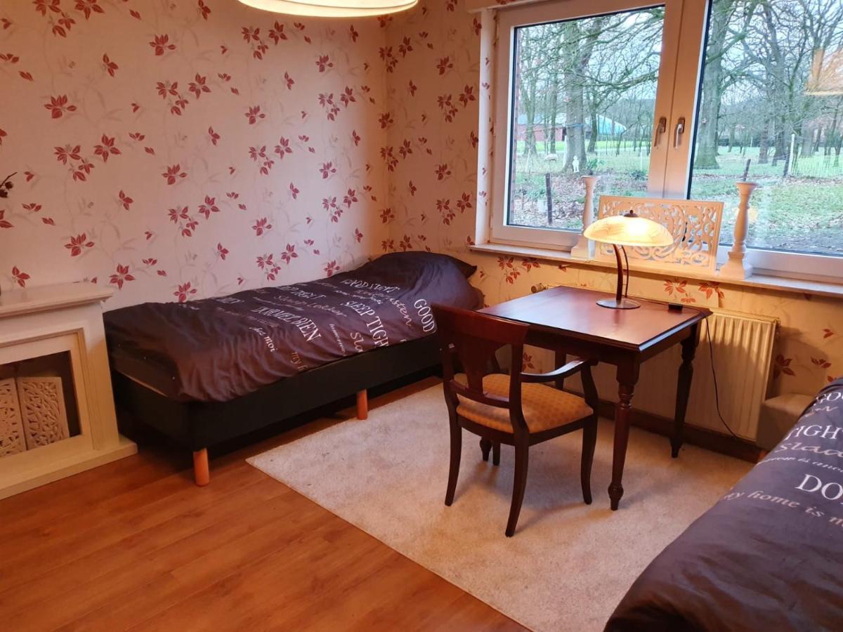 Ferienwohnung 1 Bauernhof Von Eden Surwold Bagian luar foto